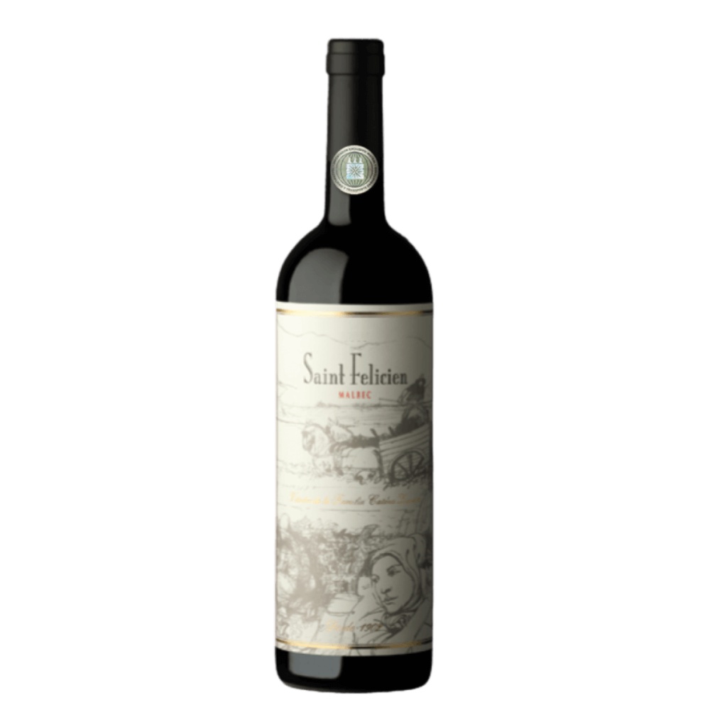 Vinho Tinto Argentino Saint Felicien Malbec 2019 750ml