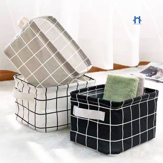 Caixa de Armazenamento de Tecido Pequena Cesto Dobrável Organizador  HH UTILIDADES DE CASA em Oferta na Shopee