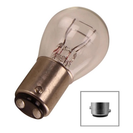 Lampada 2 Polos 1034 12 Volts 21 Watts - Pisca / Luz De Ré em Oferta na Shopee