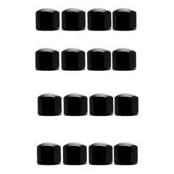 Capa Preta Parafuso Roda 19 Mm Jogo Fusca Escort Palio...