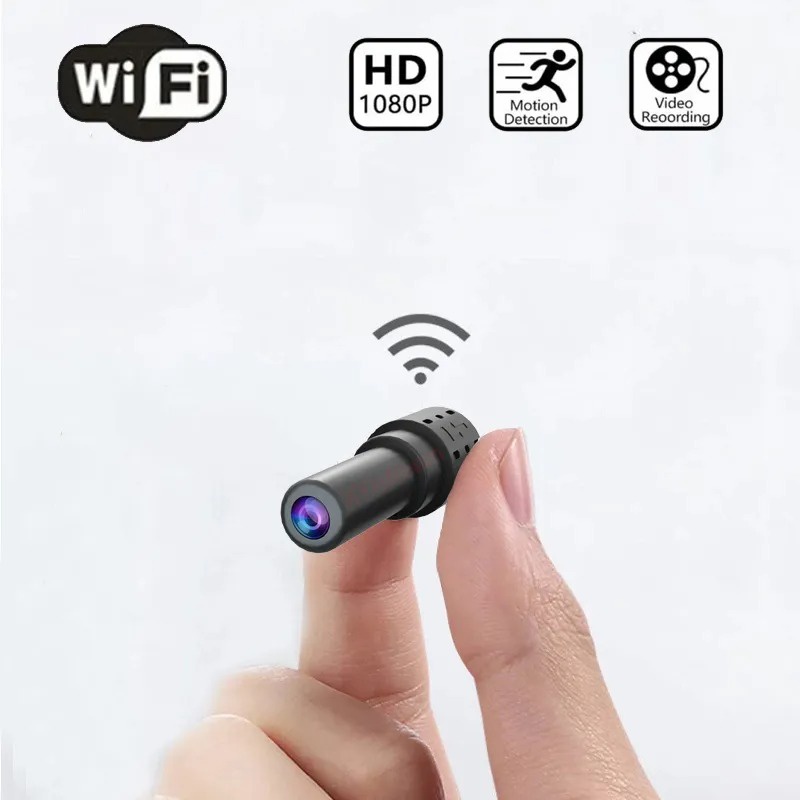 Mini Câmera HD 1080P Micro De Vídeo De Segurança Interna WiFi Secreto Gravador De Áudio DVR Controle Remoto Sensor De Movimento