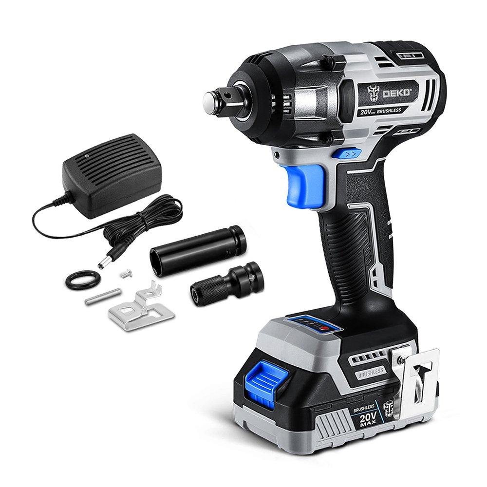 Chave de Impacto Parafusadeira Brushless 1/2 Pol. c/ Bateria em Oferta na Shopee