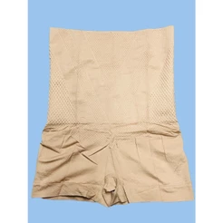 Short Cinta Modeladora Feminina Cintura Alta Sem Costura Modela Barriga Uso Diário
