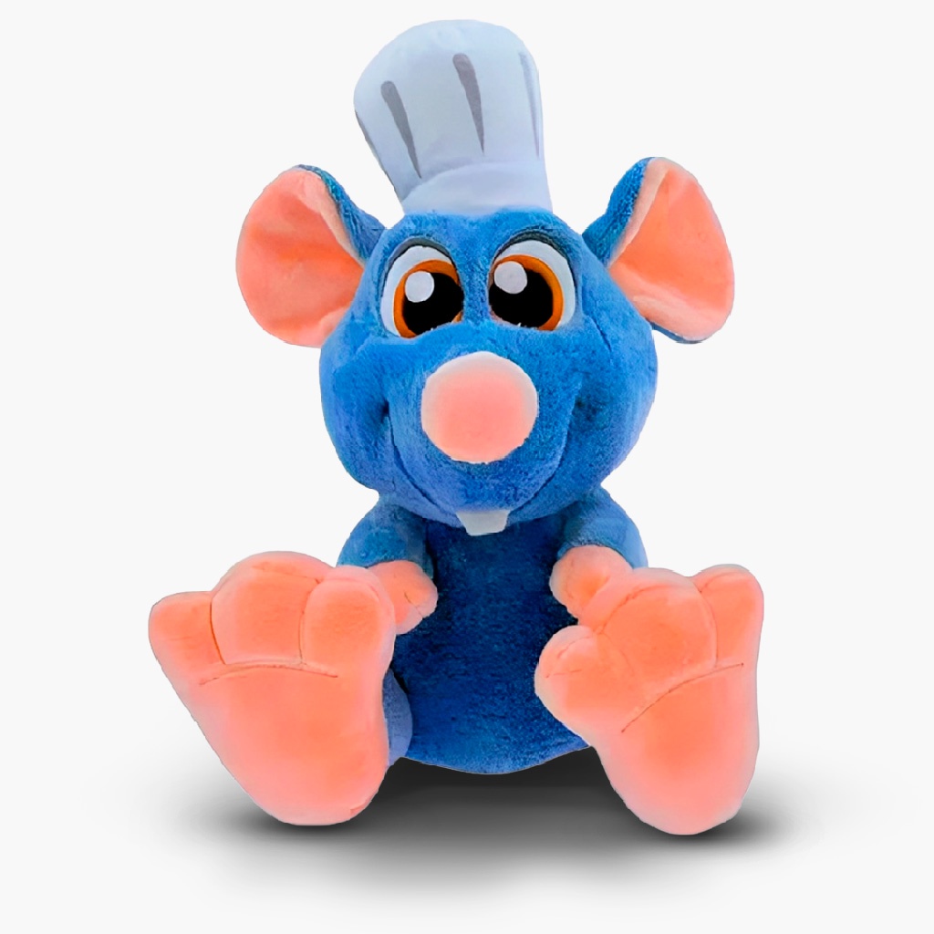 Pelúcia Infantil Disney Remy Ratatoille Big Feet  F01337 - Fun - Mom & Baby