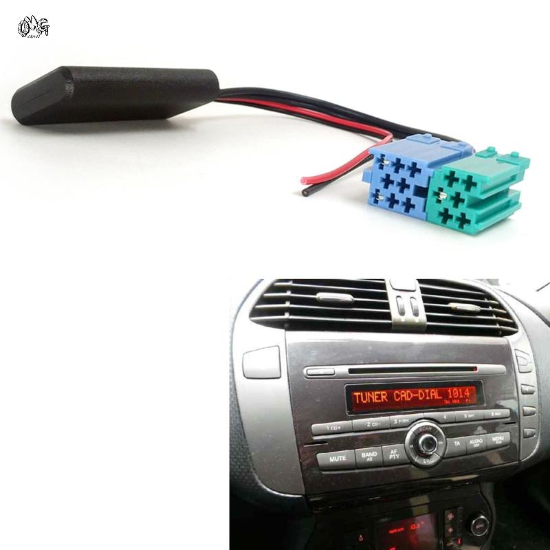 Carro 6 + 8Pin Trocador De CD De Áudio Bluetooth 5.0 Adaptador Aux Receptor Para Cabo De Rádio Bravo 2007 + Visteon