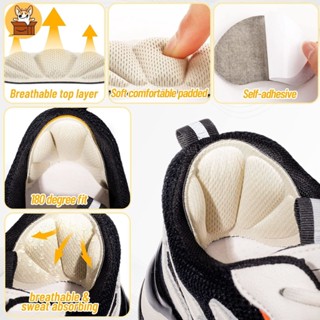 【 Am-az 】 Shoe Insertos De Calcanhar , 2 Pcs Almofadas Auto-Adesivas Para Costas Do Prevenir Sapatos Muito Grandes Mulheres Homens