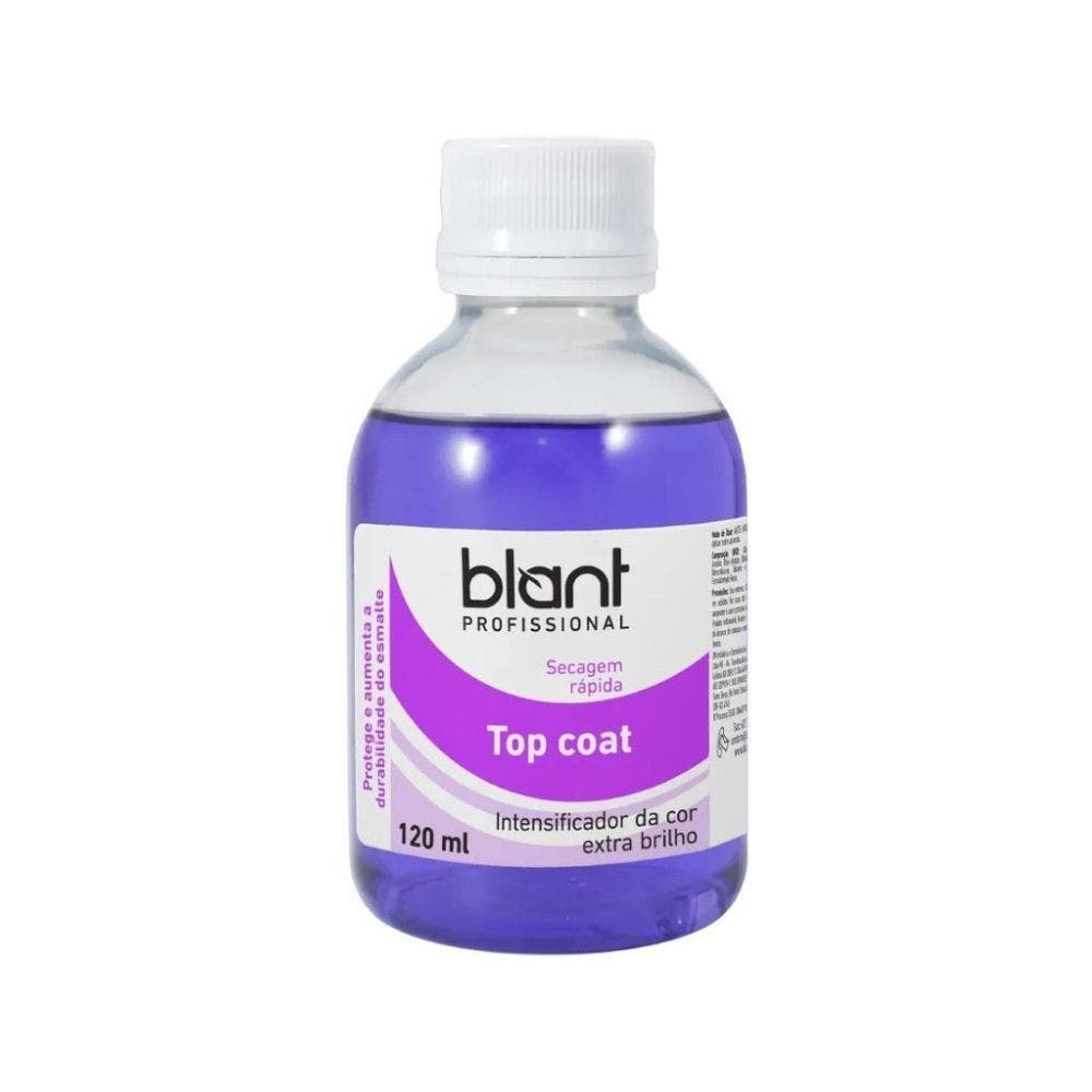 Base Blant Profissional 4 Free Top Coat 120ml em Oferta na Shopee