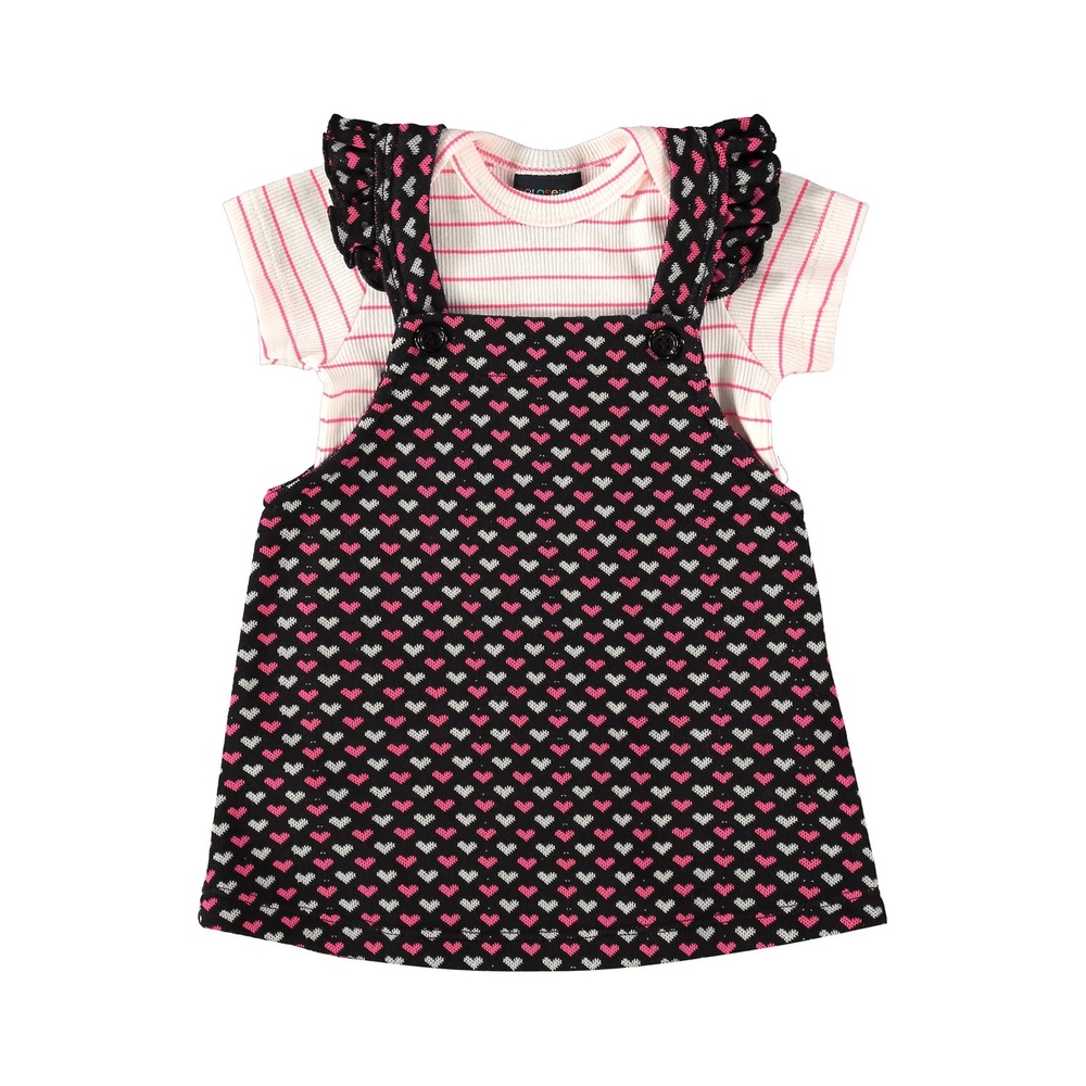 Conjunto Body e Salopete Bebê Menina Guloseima em Oferta na Shopee