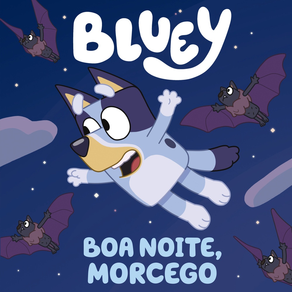 Livro Bluey Boa Noite, Morcego em Oferta na Shopee