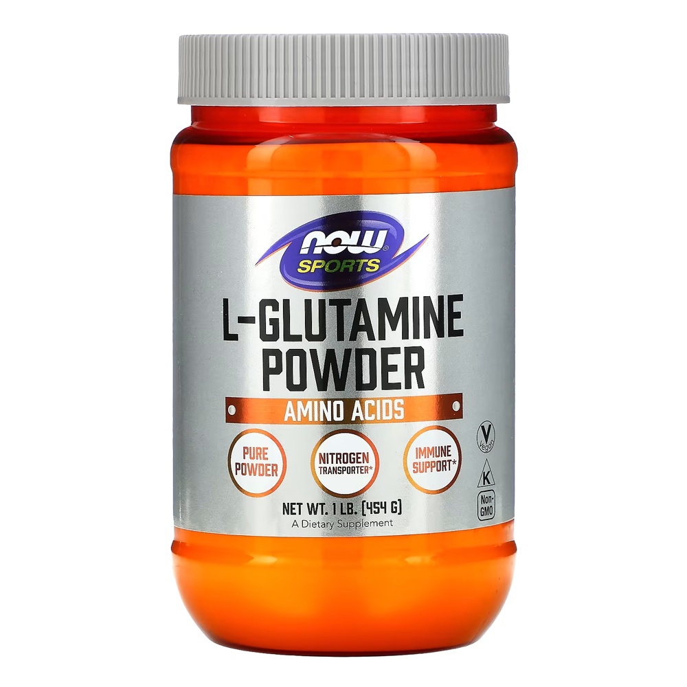 L-Glutamina em Pó Now Foods Sport 454g Forma Livre Importado