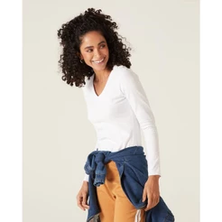 Blusa Básica Feminina Manga Longa Em Cotton Light