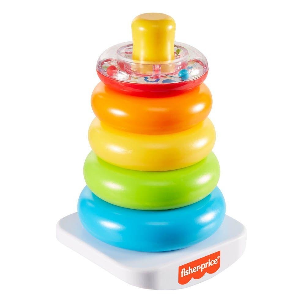 Fisher-Price Para Bebês Pirâmide De Argolas - Mattel em Oferta na Shopee