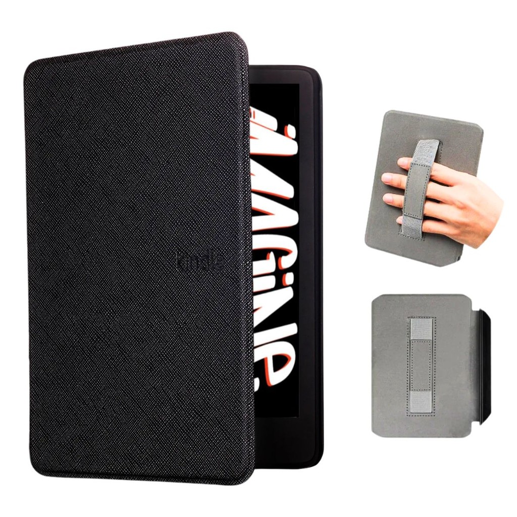 Capa Para Kindle Paperwhite 12ª Geração 7" Com Alça Interna 12th 7 Polegadas 2024 Sa568b em Oferta na Shopee