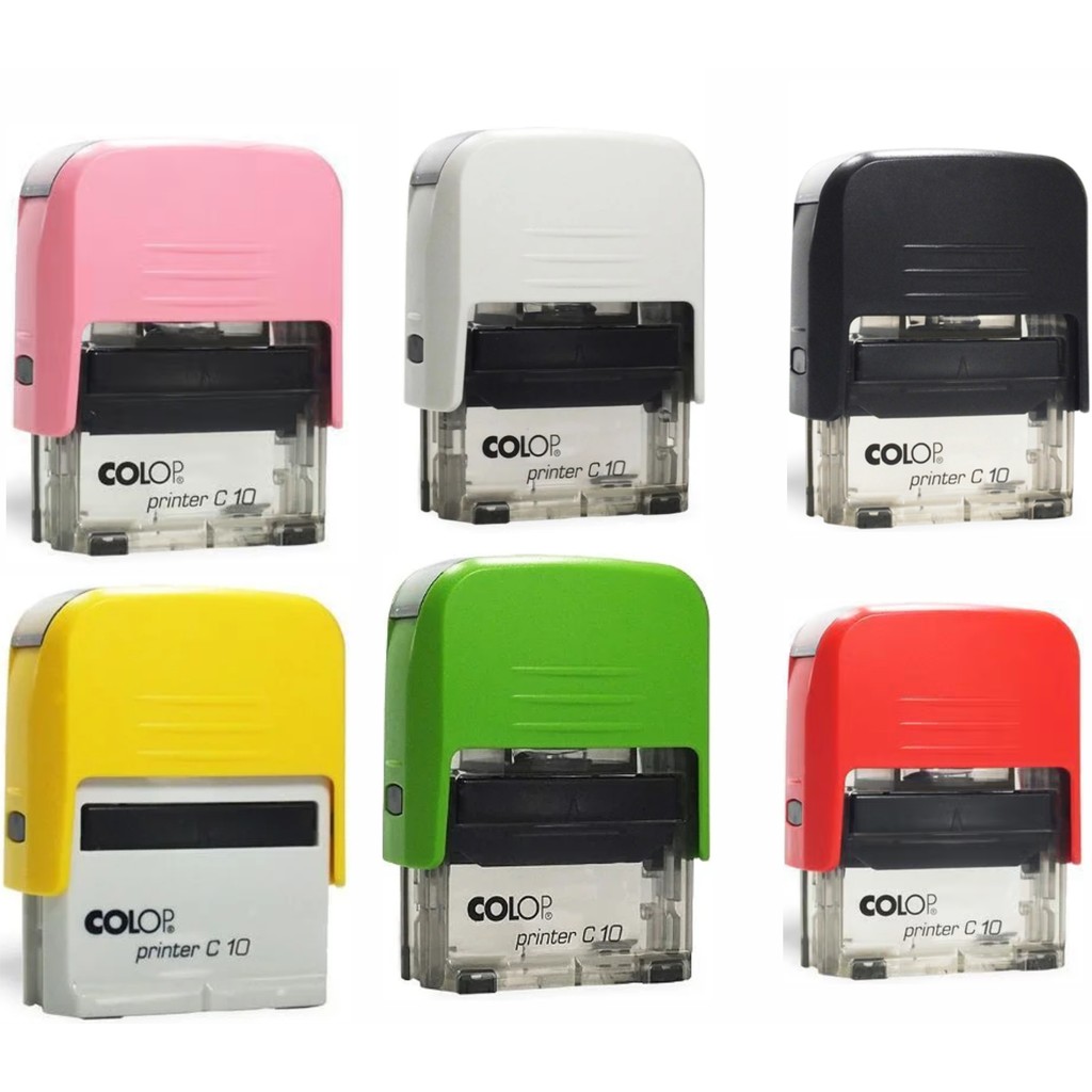 Carimbo Automático Printer Colop C10 - 10x27mm