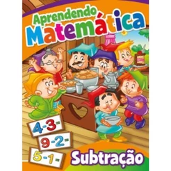 Livro de Atividades Infantil Aprendendo Matemática Subtração