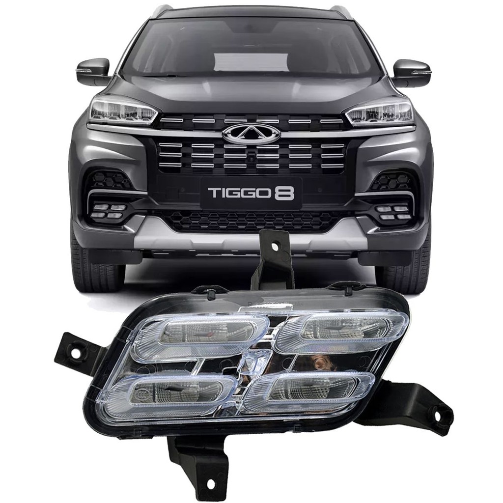 Farol de Milha Led Chery Tiggo 8 1.6 Tgdi de 2021 À 2025 - Direito