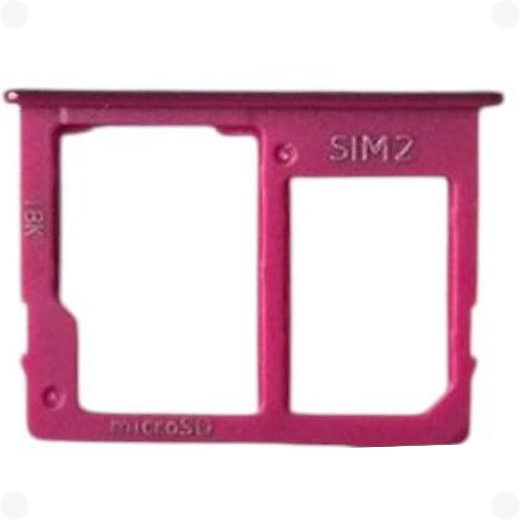 Gaveta do Chip Bandeja para Sam J4 Plus, J6 Plus ROSA