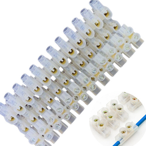 5 Barras Conector Eletrico Tipo Sindal 12 Bornes 2,5 A 4,0mm em Oferta na Shopee