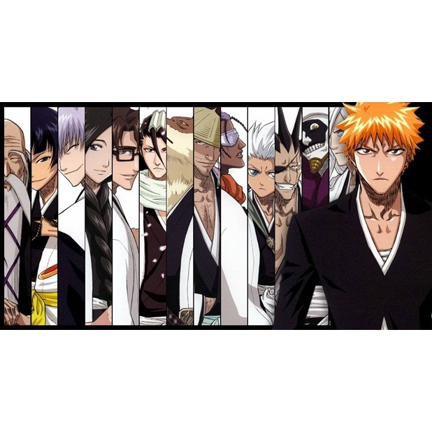 Placa Decorativa Anime Bleach 1 Peça 20x30 Alta Qualidade Full Hd