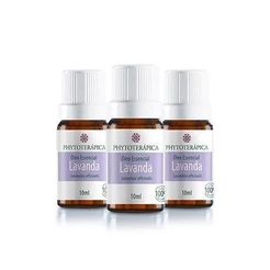 Kit 3x Óleo Essencial de Lavanda (gt. França) - 10ml