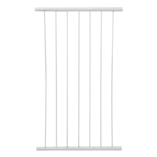 Extensor 40cm Para Portão Pet Proteção Criança Cão Branco