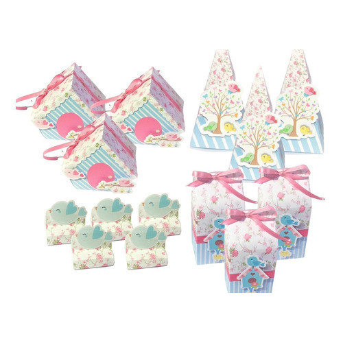 Kit Festa Lembrancinhas Decorativas Jardim Encantado Personalizadas