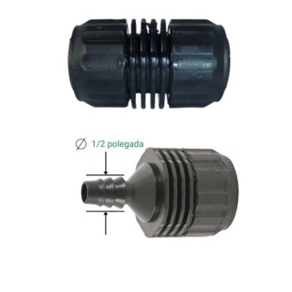 Kit com 2 Conexão Santeno Joelho União Te Final de Linha Inicial Para Mangueira Irrigação em Oferta na Shopee