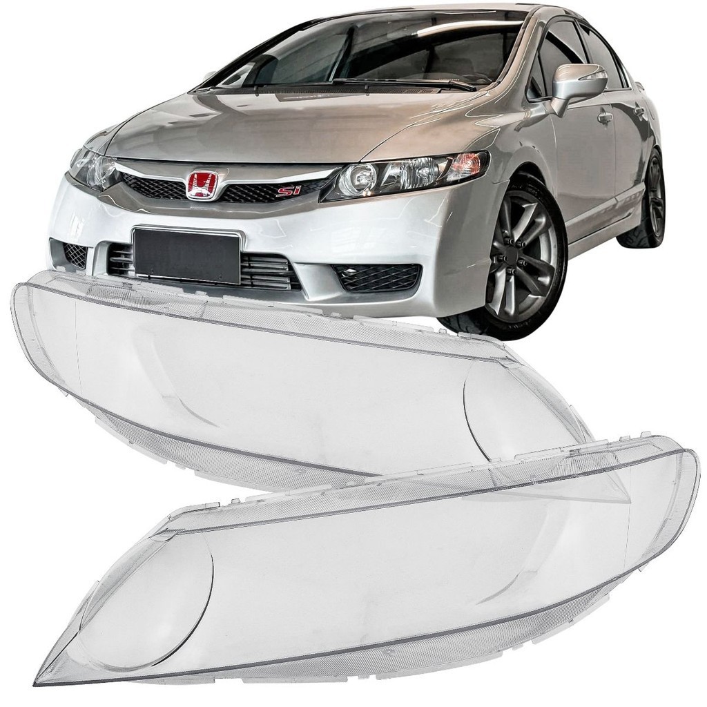 Par Lente Farol Honda New Civic 2006 2007 2008 2009 2010 2011 Modelo Original