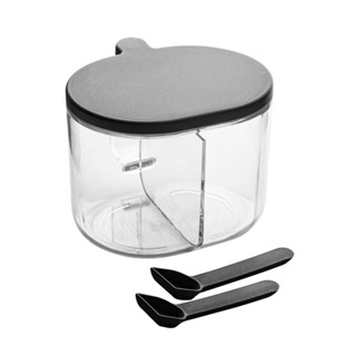 Porta Tempero Lyor My Box de Poliestireno com Tampa
