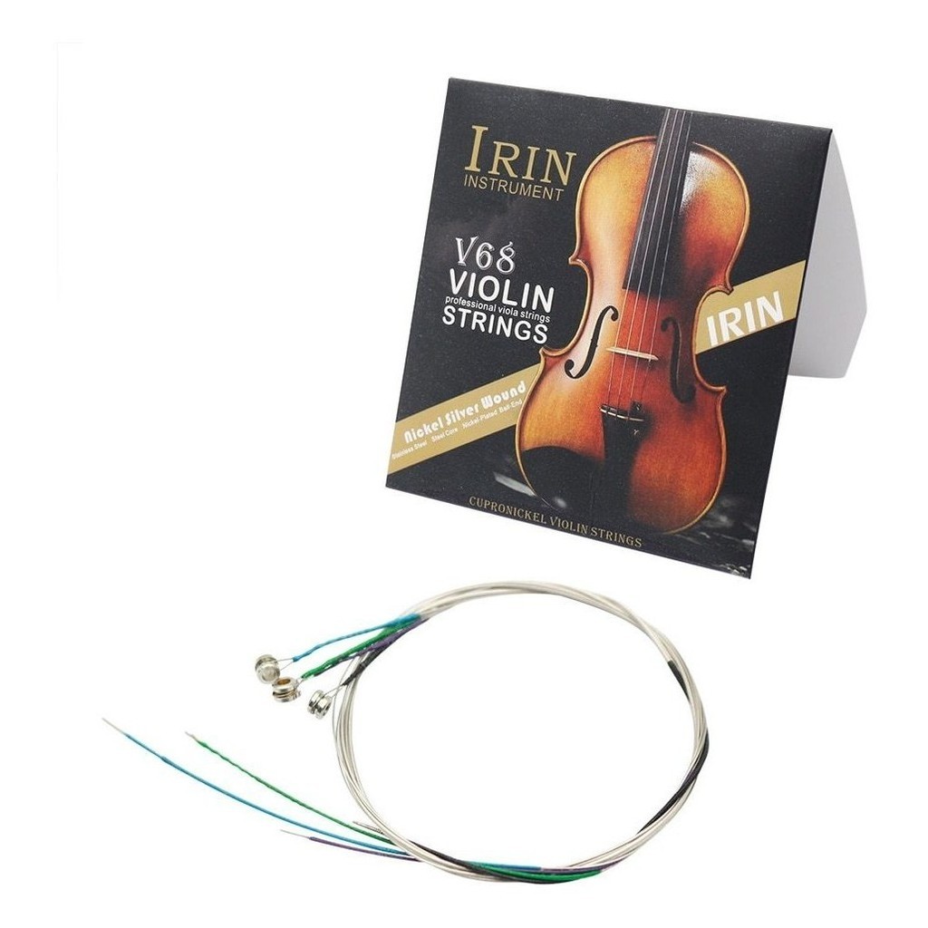 Jogo de Cordas Violino Irin Aço Níquel e Prata