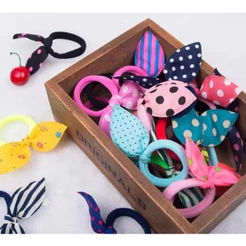 144 Xuxinhas Promoção Prendedor/laço De Cabelo Colorido Coelho Divertido/ Moda 2023 Infantil/adulto