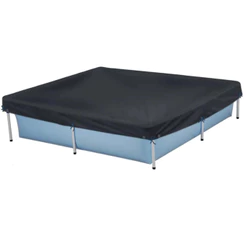Capa para Piscina Estruturada de 1500 Litros Preta - MOR 001403