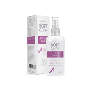 Spray Relaxante Soft Care Stress Away Pet Society 100ml em Oferta na Shopee