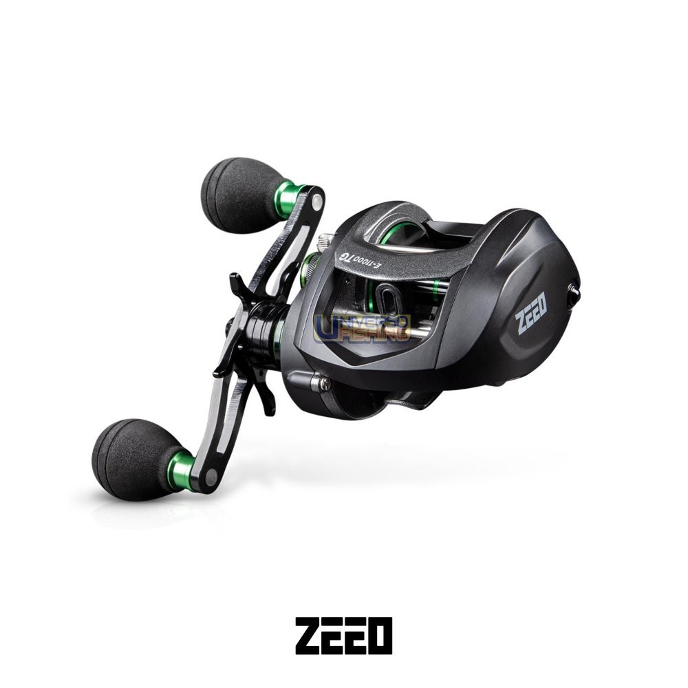 Carretilha ZEEO E-11000 TG Velocidade de 7.1:1 Drag de 11kg com 11 Rolamentos Direita