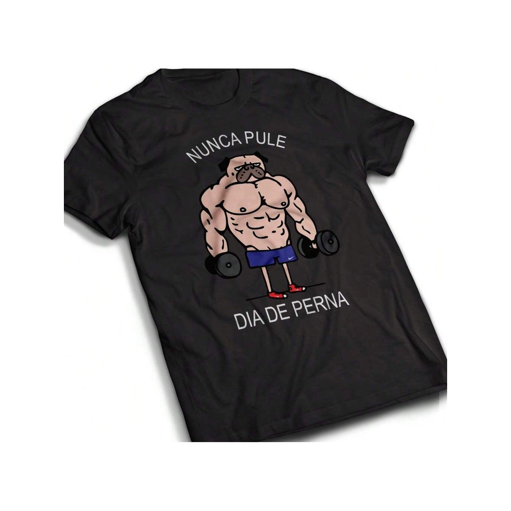 Camiseta Academia Engraçadas Variadas Gym Lançamento Treino Camisa 100%Alogdão Top
