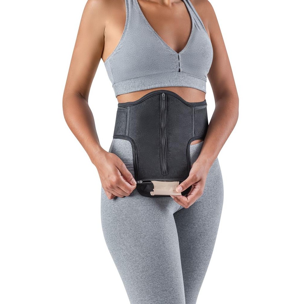 Suporte para Bolsa de Colostomia gastrostomia Hidrolight