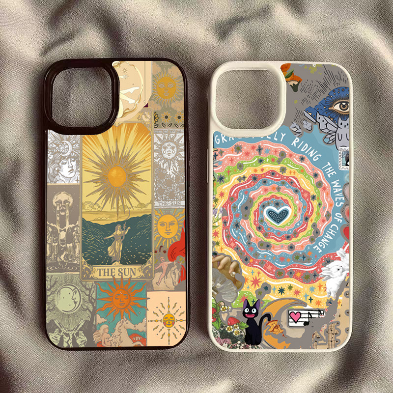 Capa De Telefone Para Samsung A05 A05S A56 A06 A16 A55 A26 A35 A15 A36 A54 A12 A52 A34 5G A32 Arte Sorte Deusa Do Sol Cl