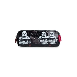 Estojo Escolar Infantil Masculino Star Wars Preto