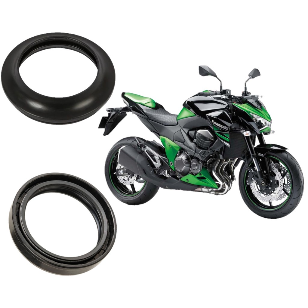 KIT RETENTOR + GUARDA PÓ BENGALA KAWASAKI Z800 Z-800 Z800 2013 2014 2015 2016 2017