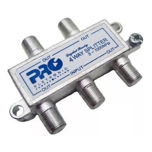 Divisor 1:4 de Alta Proeletronic 4 Saídas 5-2400MHZ PQDV-2024B