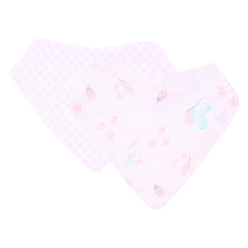 Kit Babador Bandana Papi Karinho Estampa Menina - 02 Peças em Oferta na Shopee