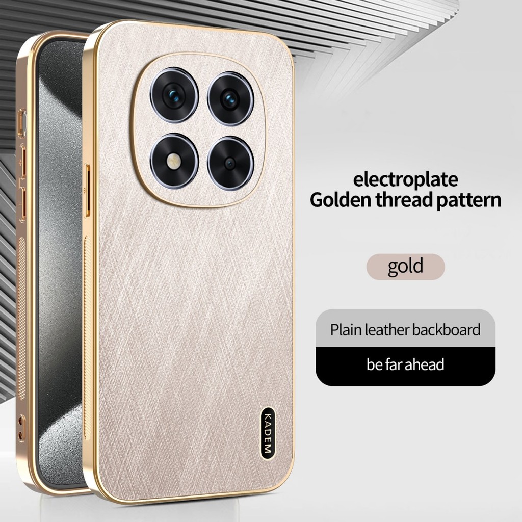 Capa De Telefone De Couro De Luxo Para Xiaomi Redmi Note 15 Pro + 14 Plus 5G 4G