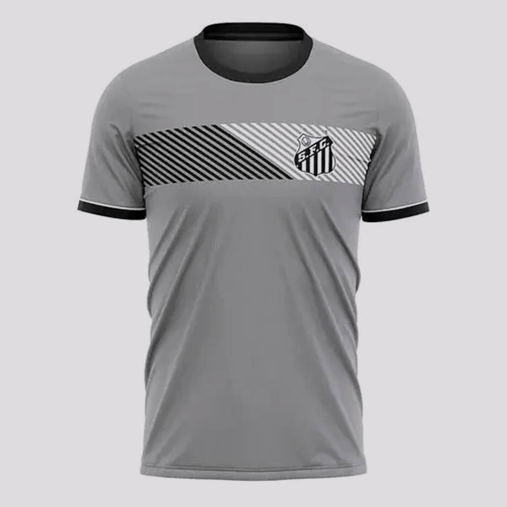 Camisa Santos Freshman Cinza - Sports & Outdoors