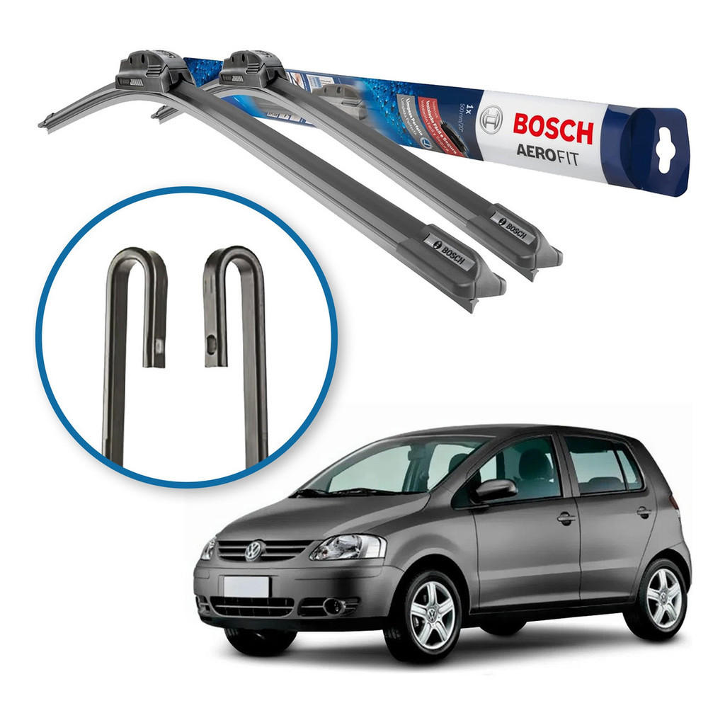 Palheta Limpador Parabrisa Original Bosch Volkswagen Fox 2003 A 2012