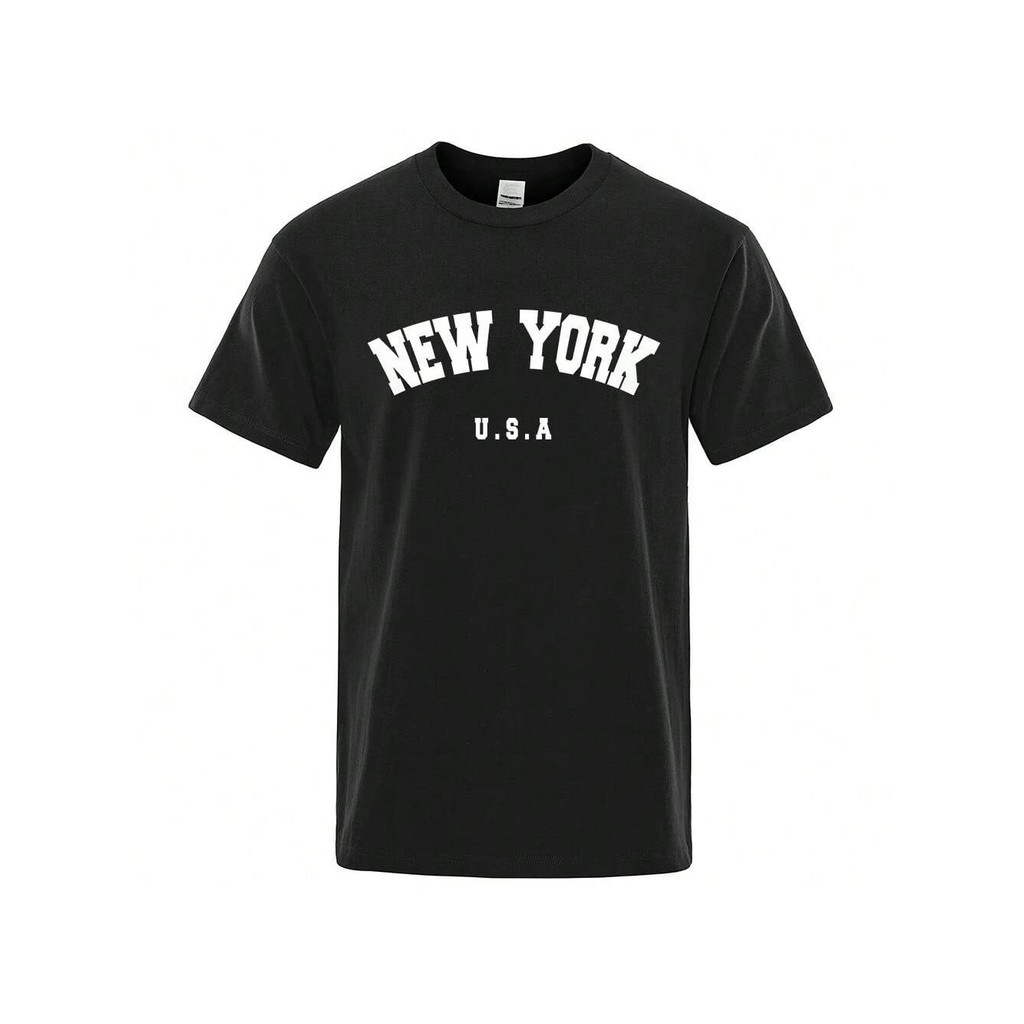 Camiseta Masculina U.S.A New York EUA City Street  100% Algodão do P ao plus size G3