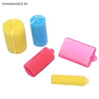 Novos Rolos De Espuma Mágica De Almofada 1set Cuidados Com O Cabelo Esponja Vintage Styling Soft Curler .