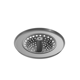 Ralo para Pia Lyor de Fibra de Bambu e PP Cinza 10,5cm