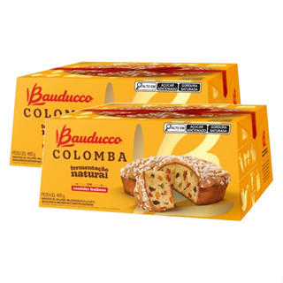 2 COLOMBA PASCAL PÁSCOA Frutas Cristalizadas BAUDUCCO 400G