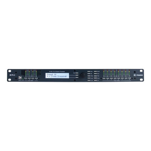 Processador De Áudio Digital Profissional KPS4.8 K-Audio Bivolt 4-IN/6-OUT Com Display USB DSP + Nota Fiscal