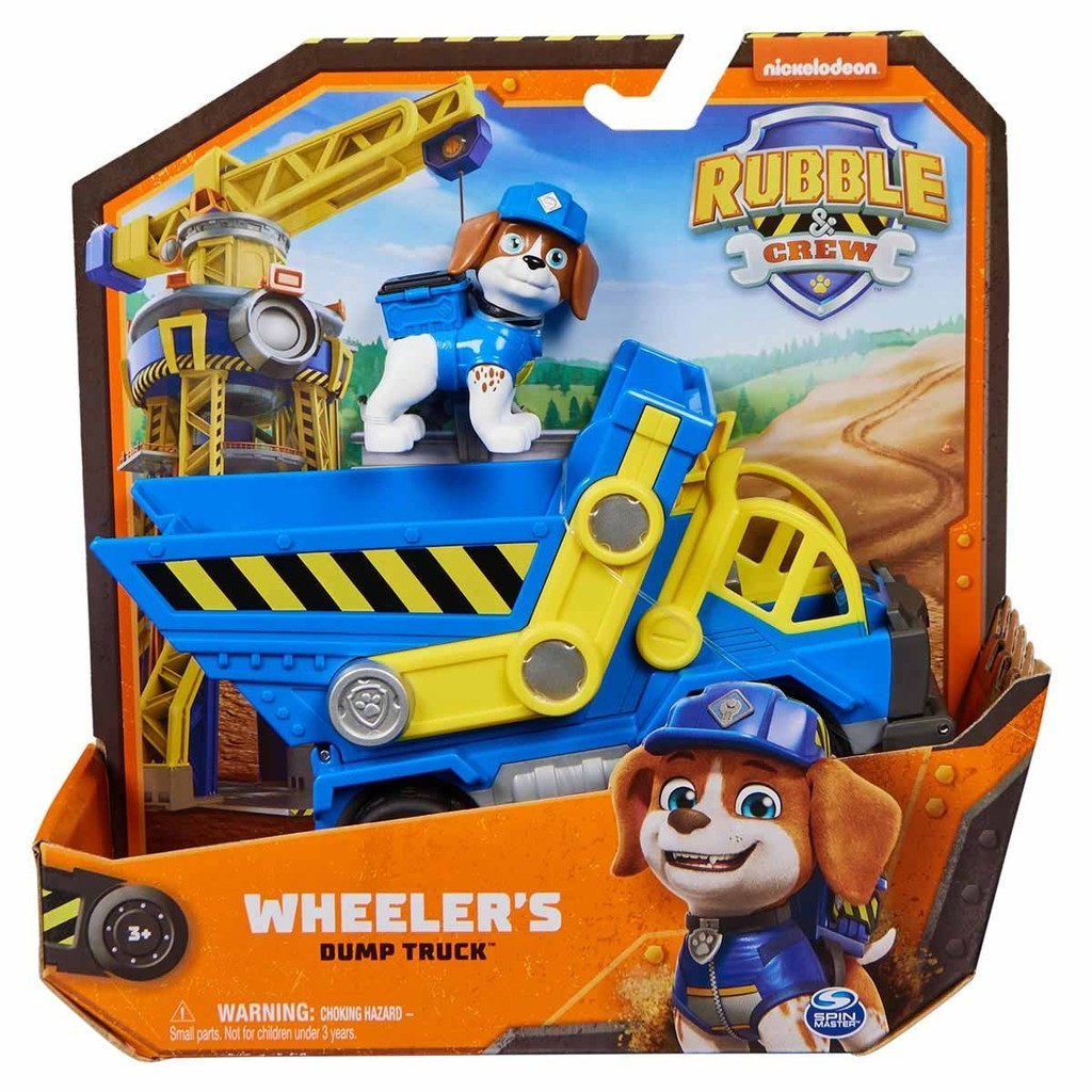 Caminhão Basculante do Wheeler com Boneco - Patrulha Canina em Oferta na Shopee
